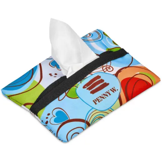 Hoppla Wolseley Polyester Tissue Pouch Branded Display